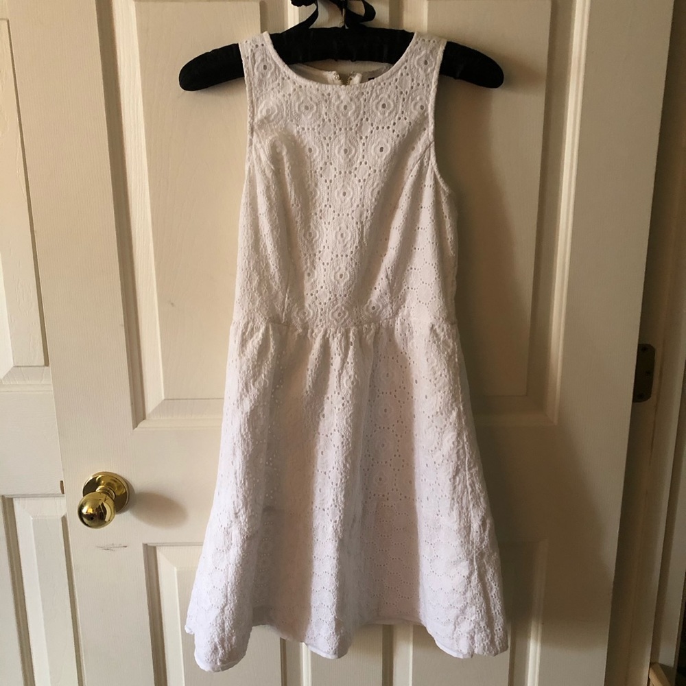 Beautiful white summer dress